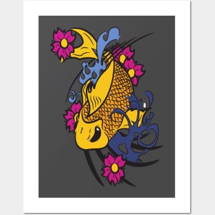 Koi Posters and Art